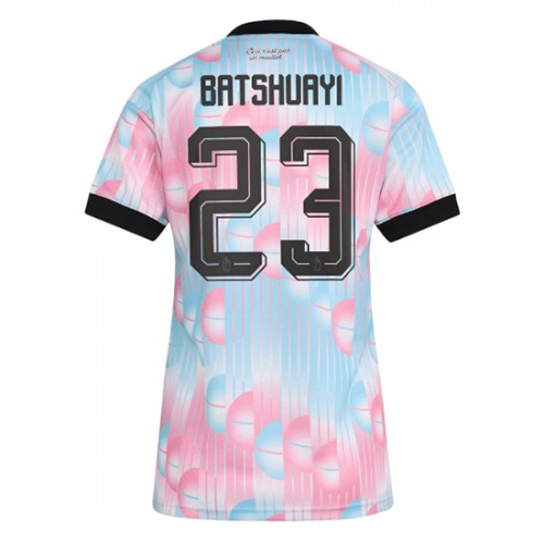 Belgien Michy Batshuayi #23 Replika Bortatröja Damer VM 2026 Kortärmad